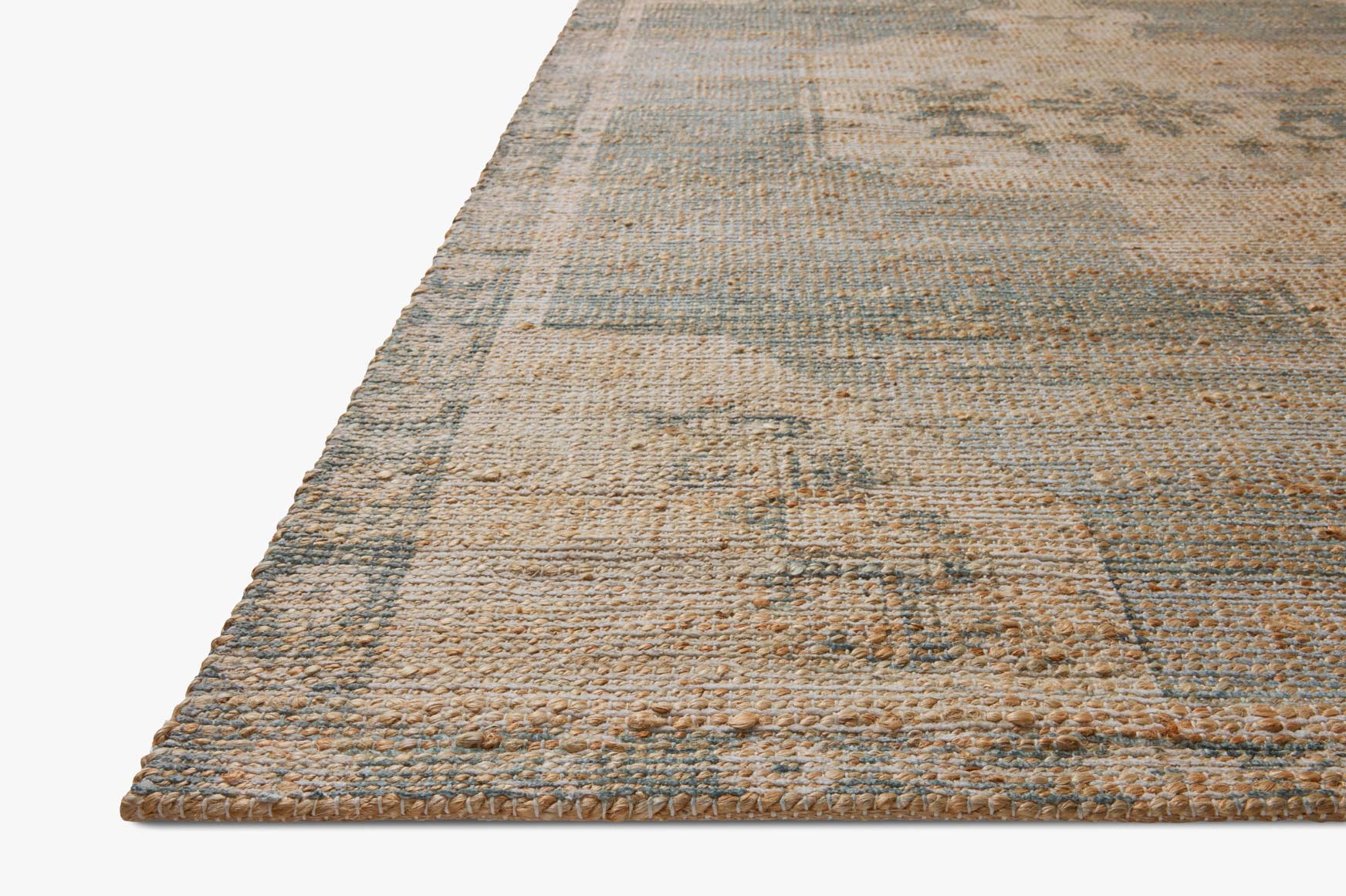 Magnolia Home x Loloi Oakley Sky / Natural Rug - Rug & Weave