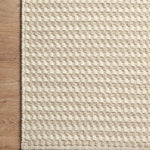 Amber Lewis x Loloi Ojai Ivory / Natural Rug 0-patterned rugs Loloi