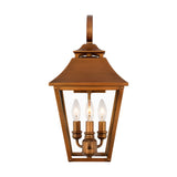 Galena Medium Wall Lantern LIGHTING - outdoor fixture Visual Comfort Natural Copper