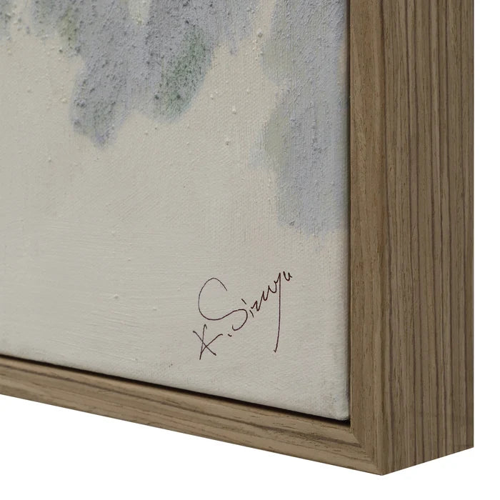 "Nebia" Framed Canvas ARTWORK - framed art Renwil