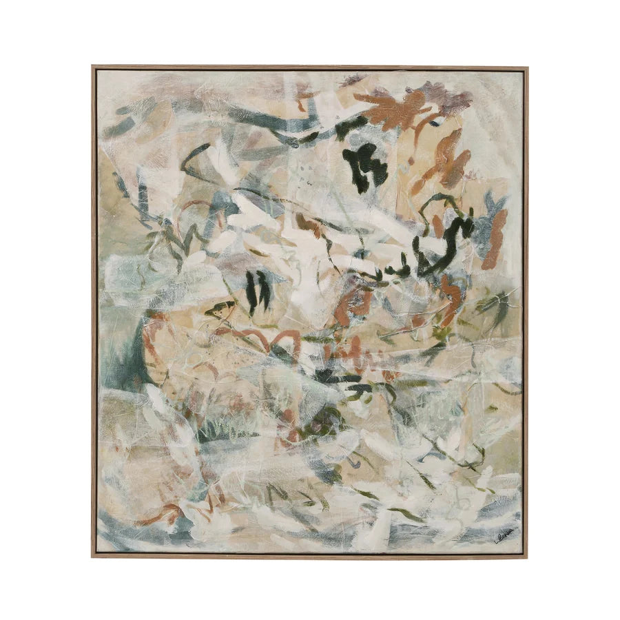 "Genial" Framed Canvas ARTWORK - framed art Renwil