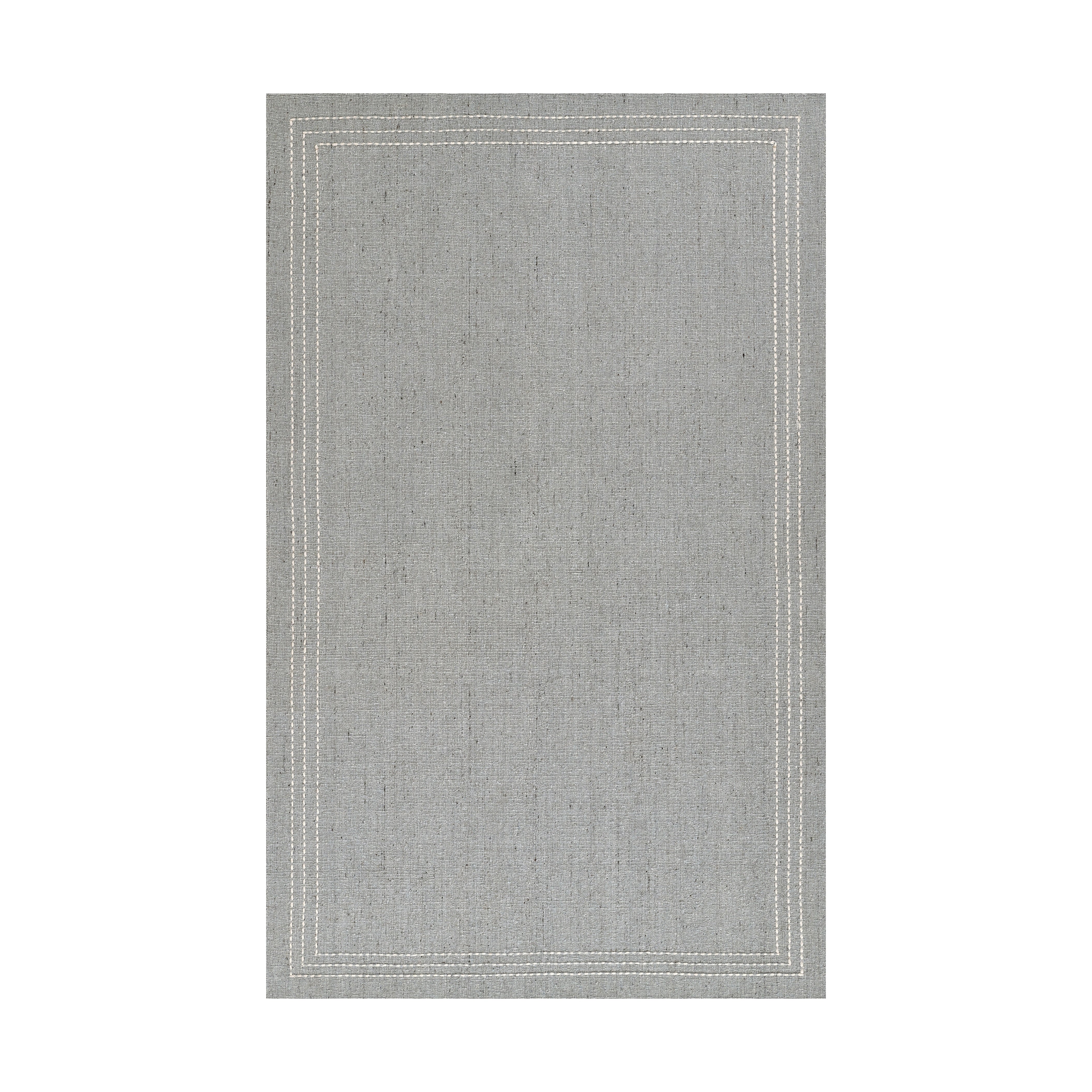 Olivier Border Hand Loomed Rug RUGS - wool Momeni