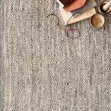 Loloi Omen Grey Rug RUGS - jute Loloi