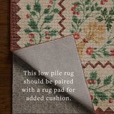 Rifle Paper Co. x Loloi Orchard Antique Ivory / Multi Machine Washable Rug, 18" x 18" – view 5