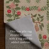 Rifle Paper Co. x Loloi Orchard Beige / Multi Machine Washable Rug, 18" x 18" – view 6