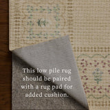 Rifle Paper Co. x Loloi Orchard Natural / Multi Machine Washable Rug, 18" x 18" – view 6
