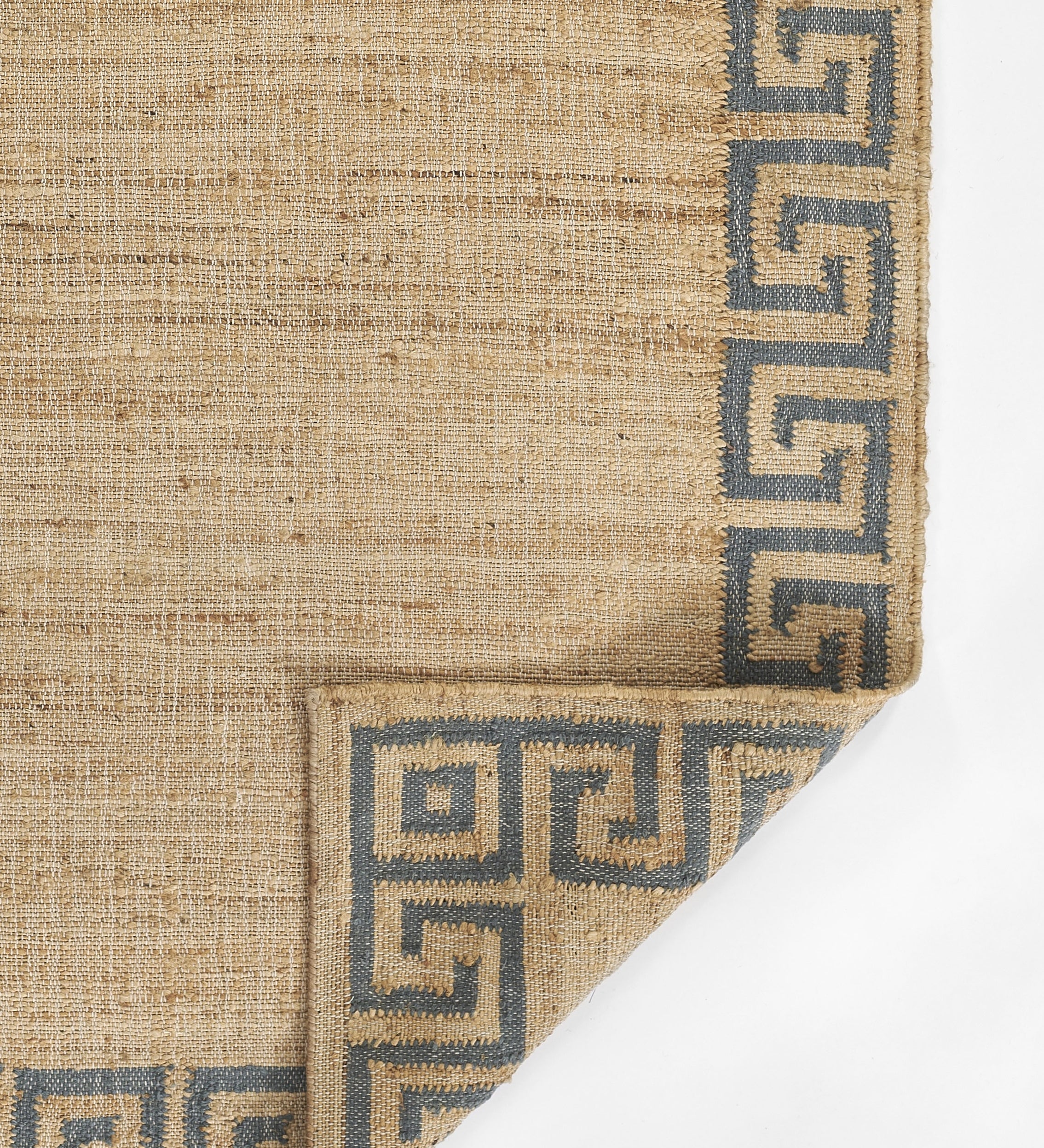 Orchard Greek Key Hand Woven Jute Rug RUGS - jute Momeni