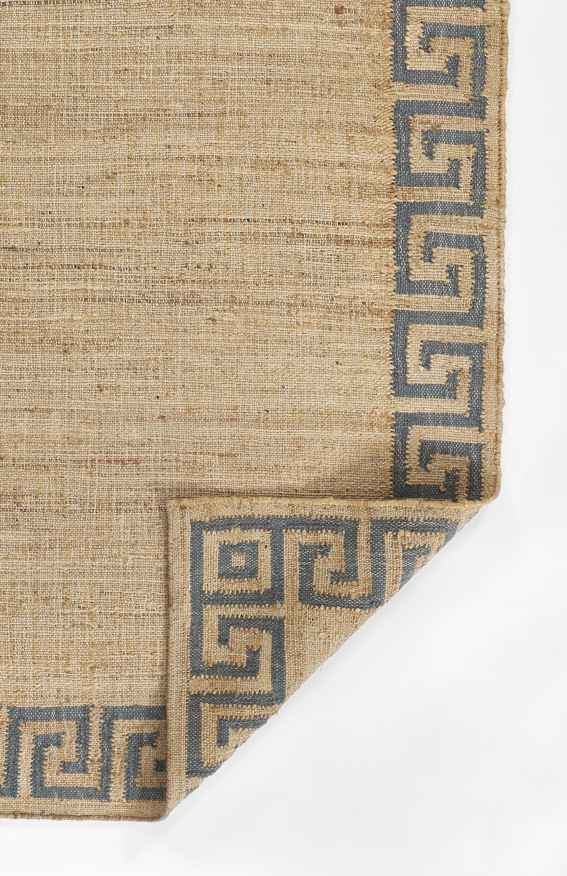 Orchard Greek Key Hand Woven Jute Rug RUGS - jute Momeni
