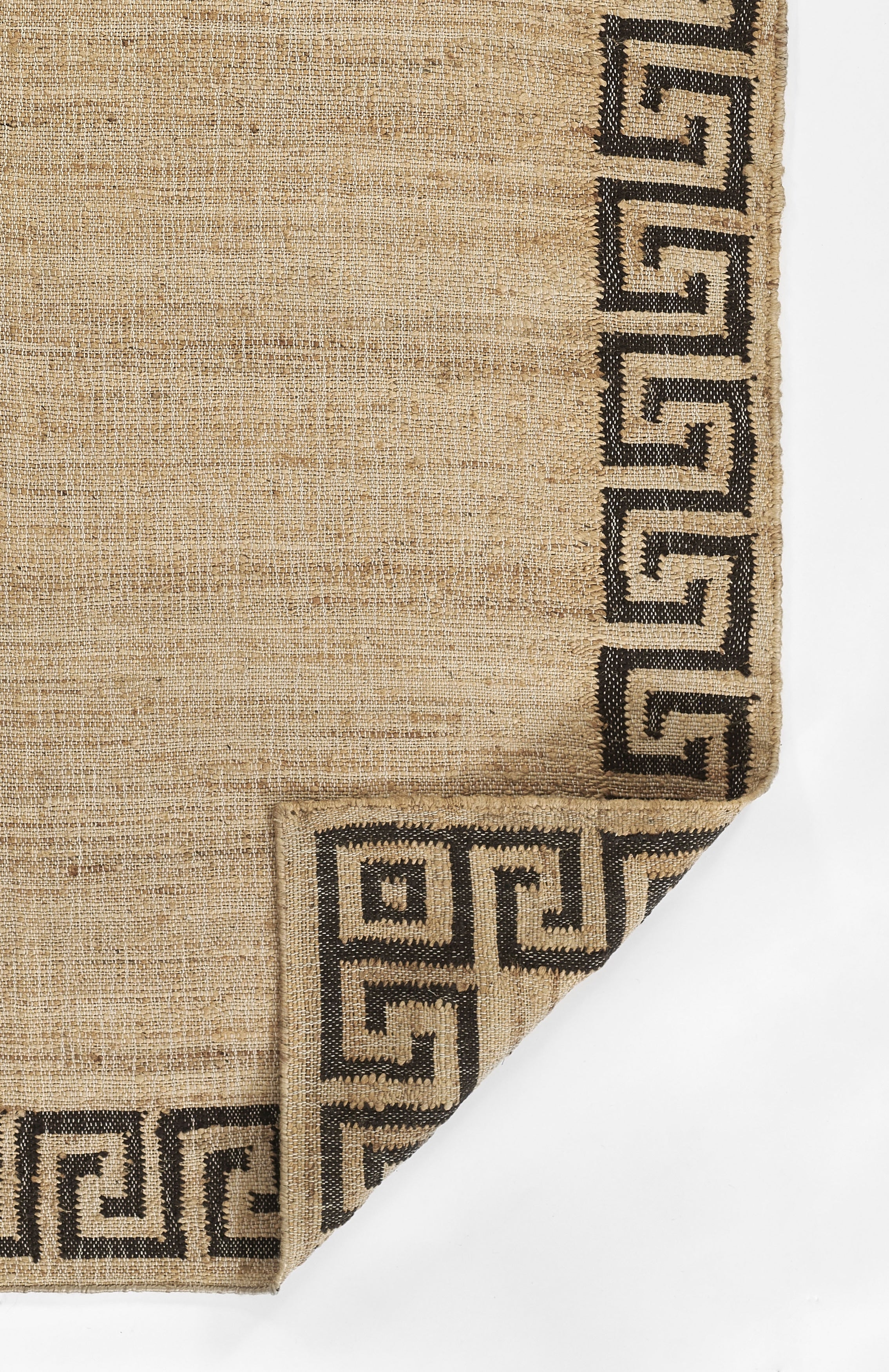 Orchard Greek Key Hand Woven Jute Rug RUGS - jute Momeni