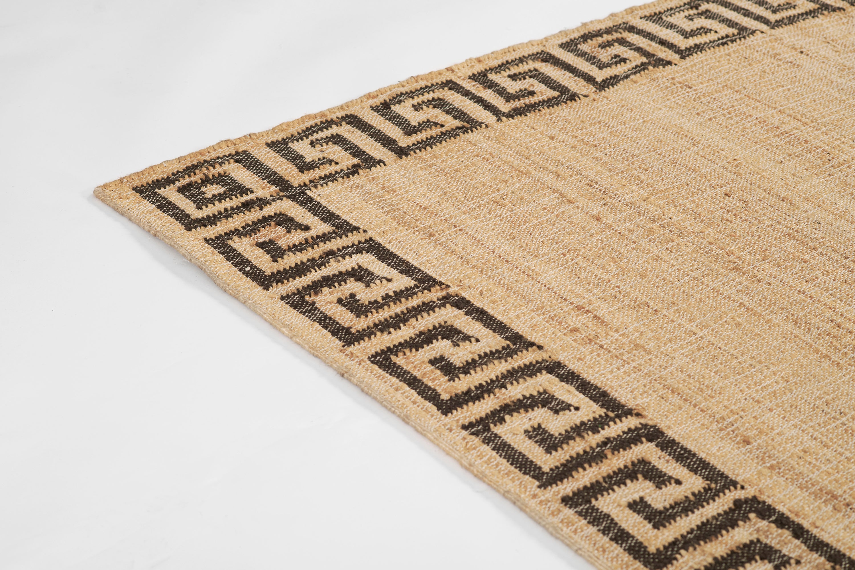 Orchard Greek Key Hand Woven Jute Rug RUGS - jute Momeni