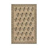 Orchard Block Print Hand Woven Jute Rug RUGS - jute Momeni Green 2' x 3'