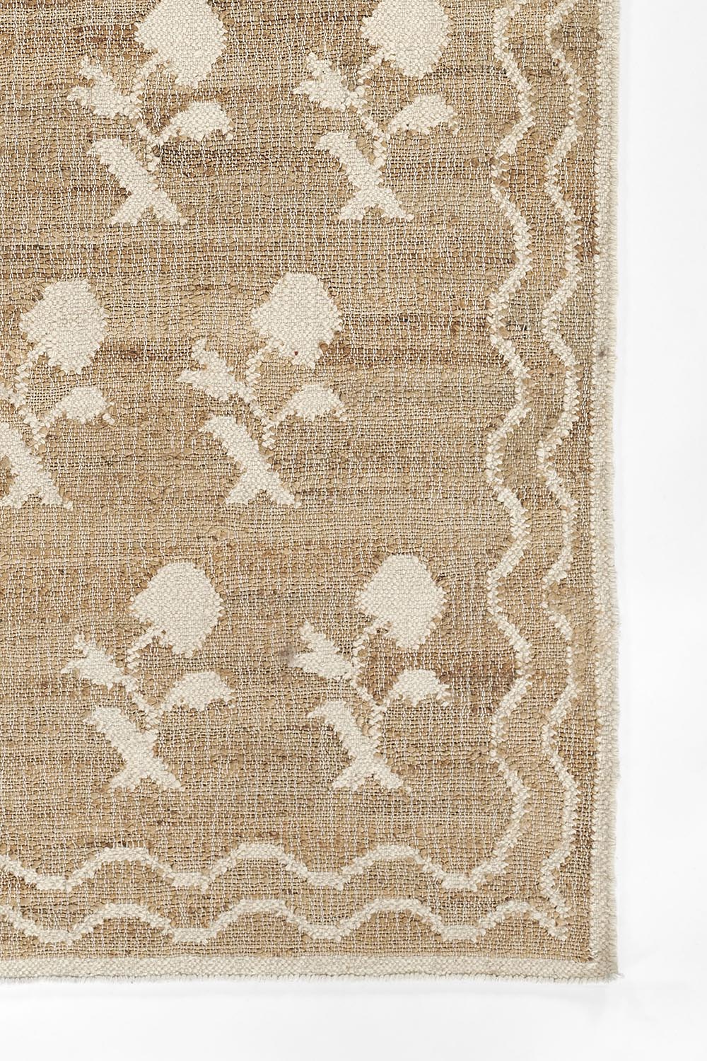 Orchard Block Print Hand Woven Jute Rug RUGS - jute Momeni