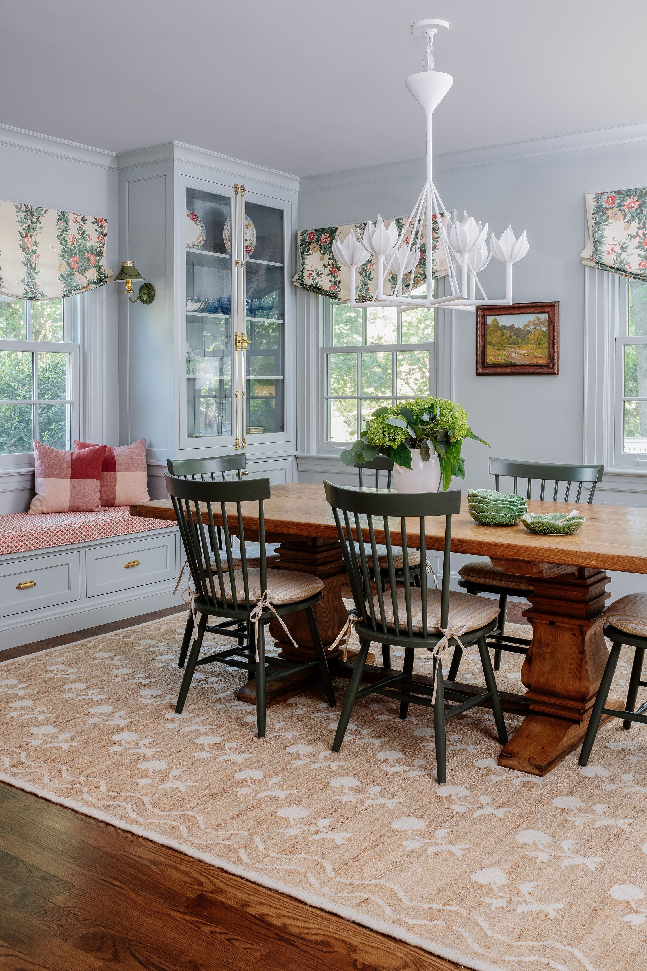 Orchard Block Print Hand Woven Jute Rug RUGS - jute Momeni