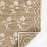 Orchard Block Print Hand Woven Jute Rug RUGS - jute Momeni