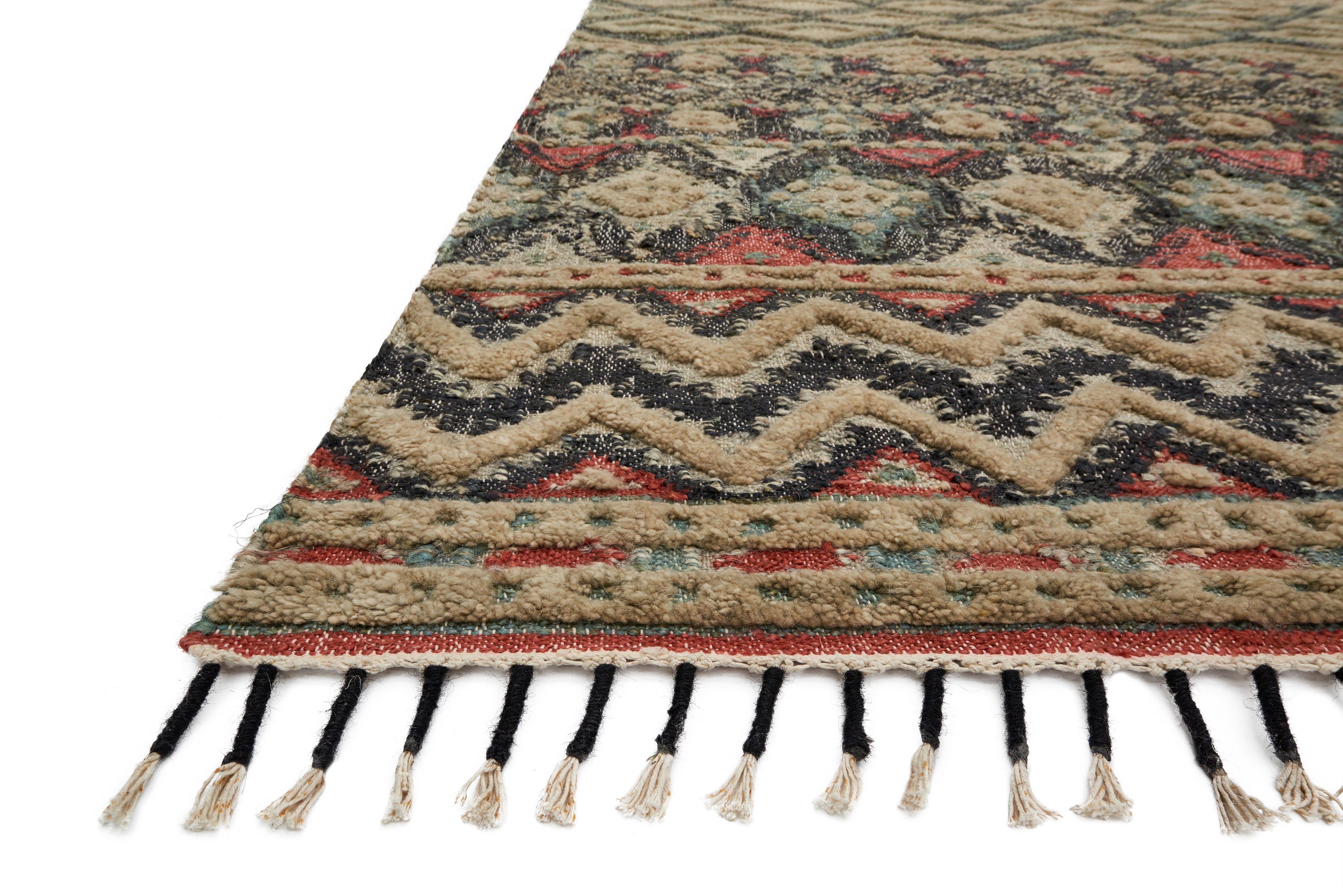Loloi Owen Indigo / Sage Rug RUGS - wool Loloi