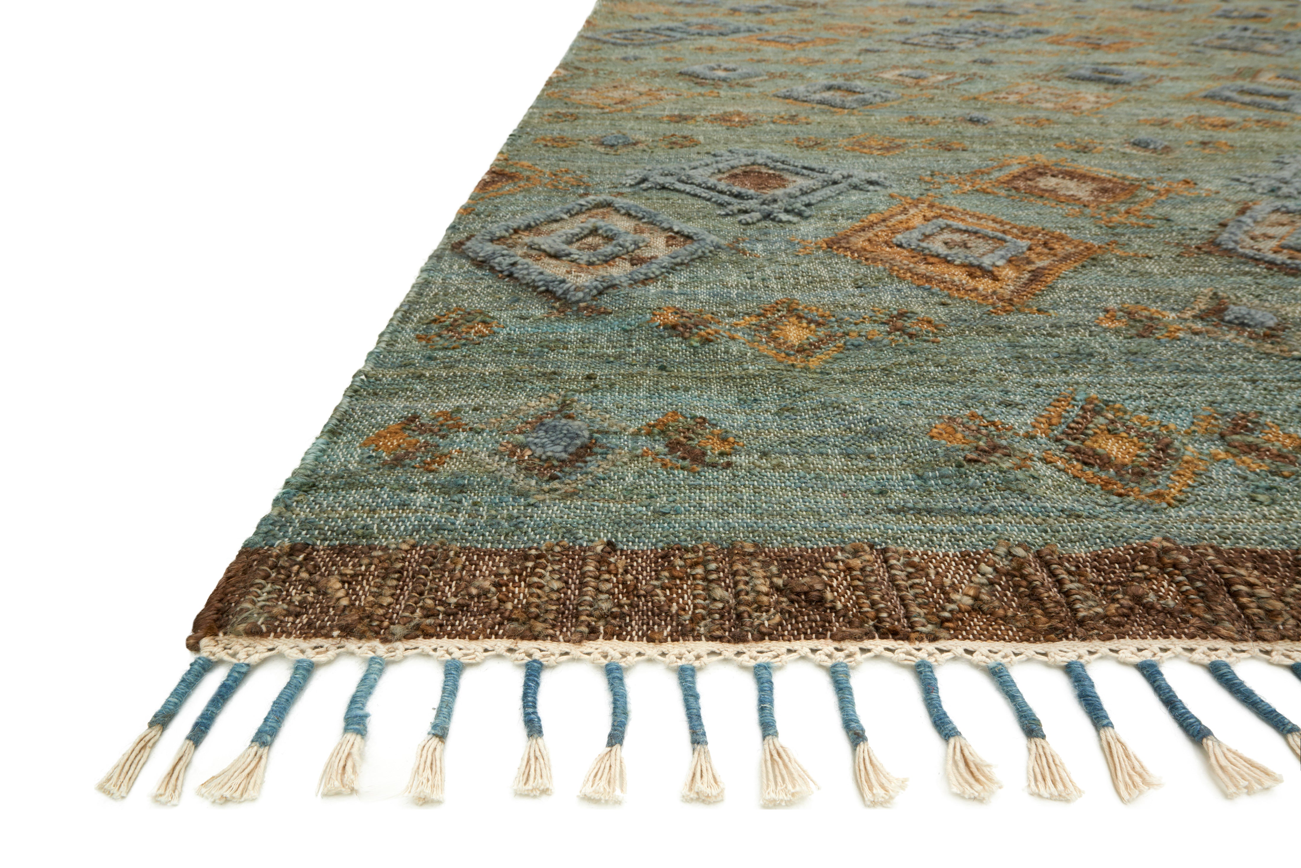 Loloi Owen Sea / Blue Rug RUGS - wool Loloi