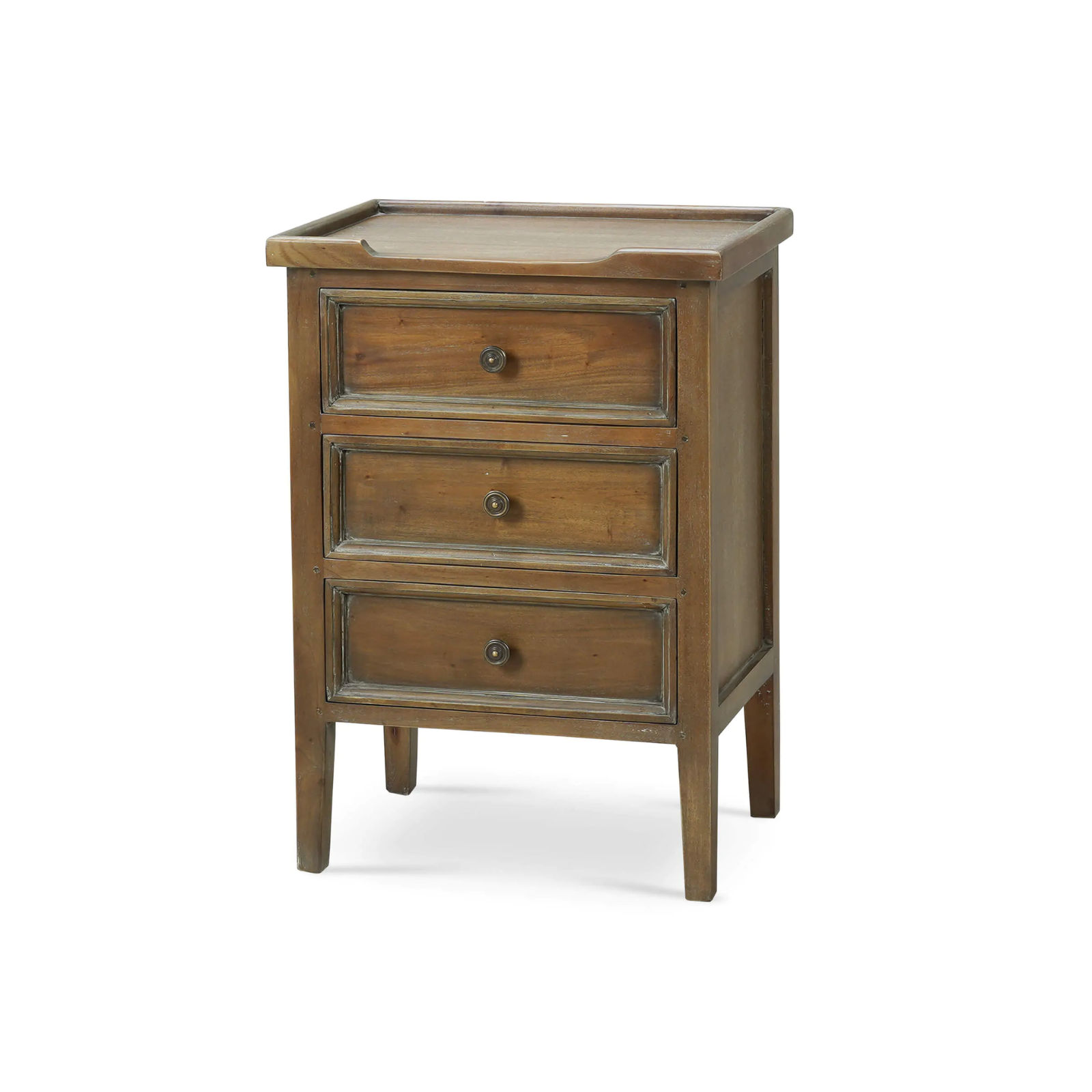 Eamon 3 Drawer Side Table - Rug & Weave