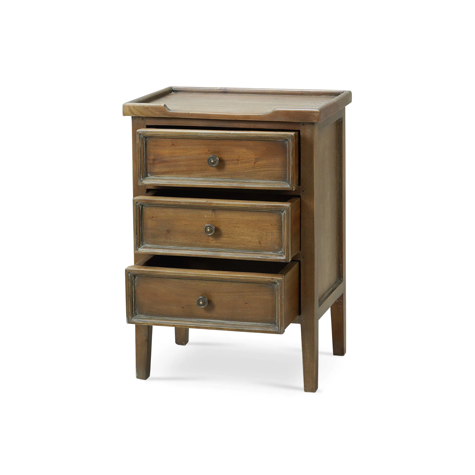 Eamon 3 Drawer Side Table - Rug & Weave