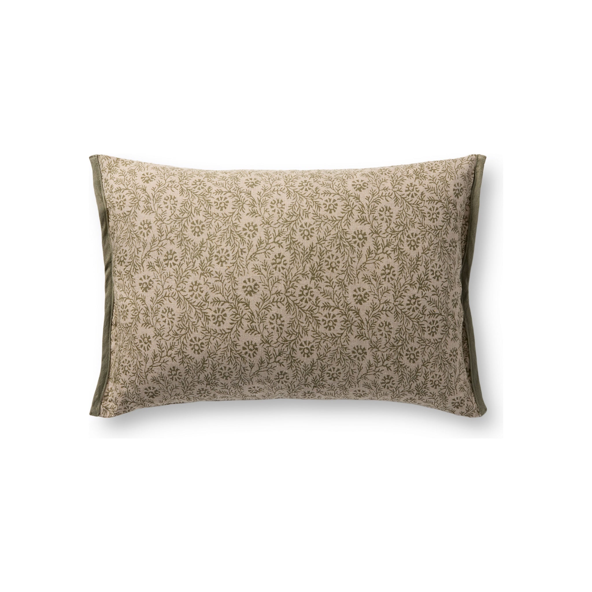 Loloi Lily Mae Pillow Throw Pillows Loloi Green 13x21 Cover Only