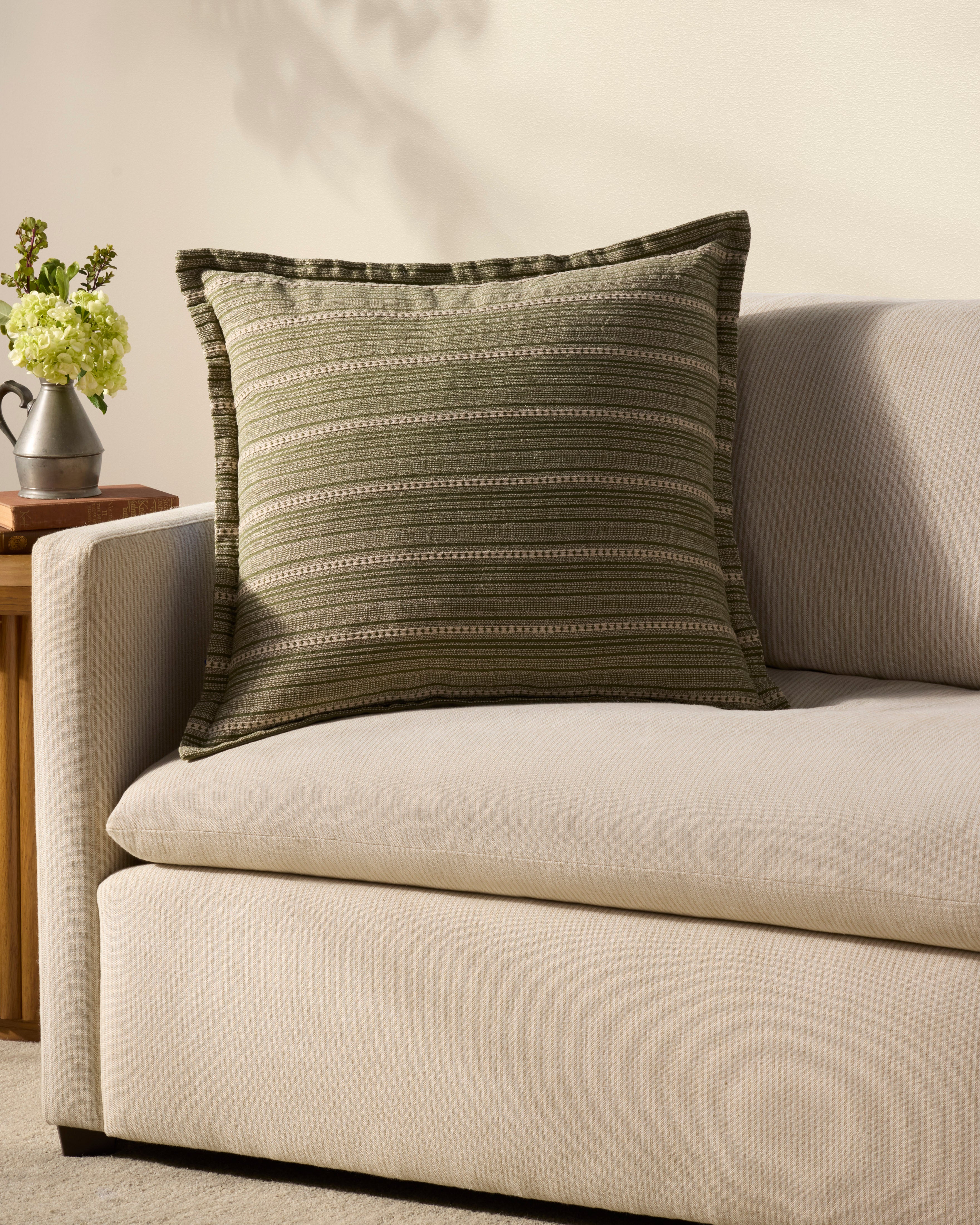 Chris Loves Julia x Loloi Howie Pillow Throw Pillows Loloi