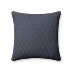 Chris Loves Julia x Loloi Cary Pillow Throw Pillows Loloi Blue 26x26 Cover Only
