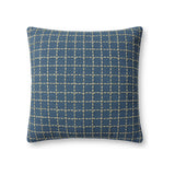 Jean Stoffer x Loloi Bertram Pillow Throw Pillows Loloi Blue / Green 18" x 18" Cover Only