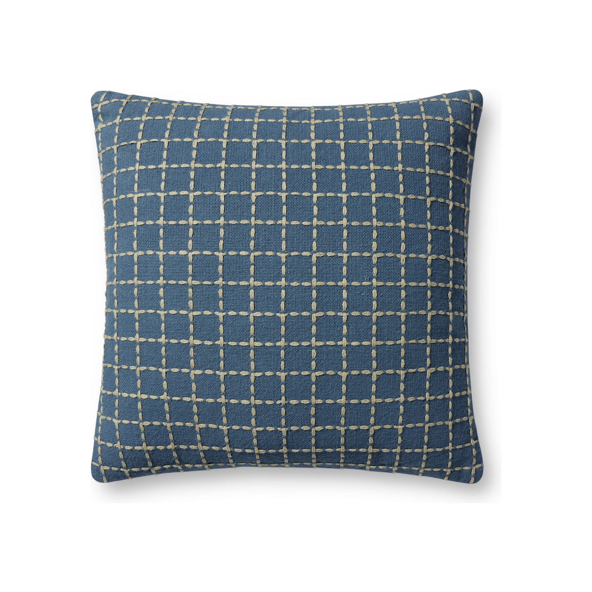 Jean Stoffer x Loloi Bertram Pillow Throw Pillows Loloi Blue / Green 18" x 18" Cover Only