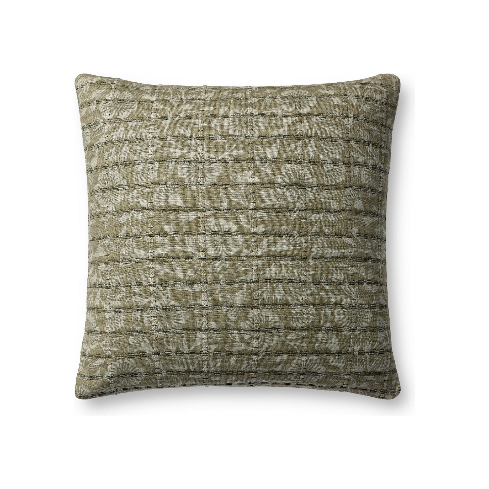 Jean Stoffer x Loloi Hazel Pillow, 18" x 18" Cover Only
