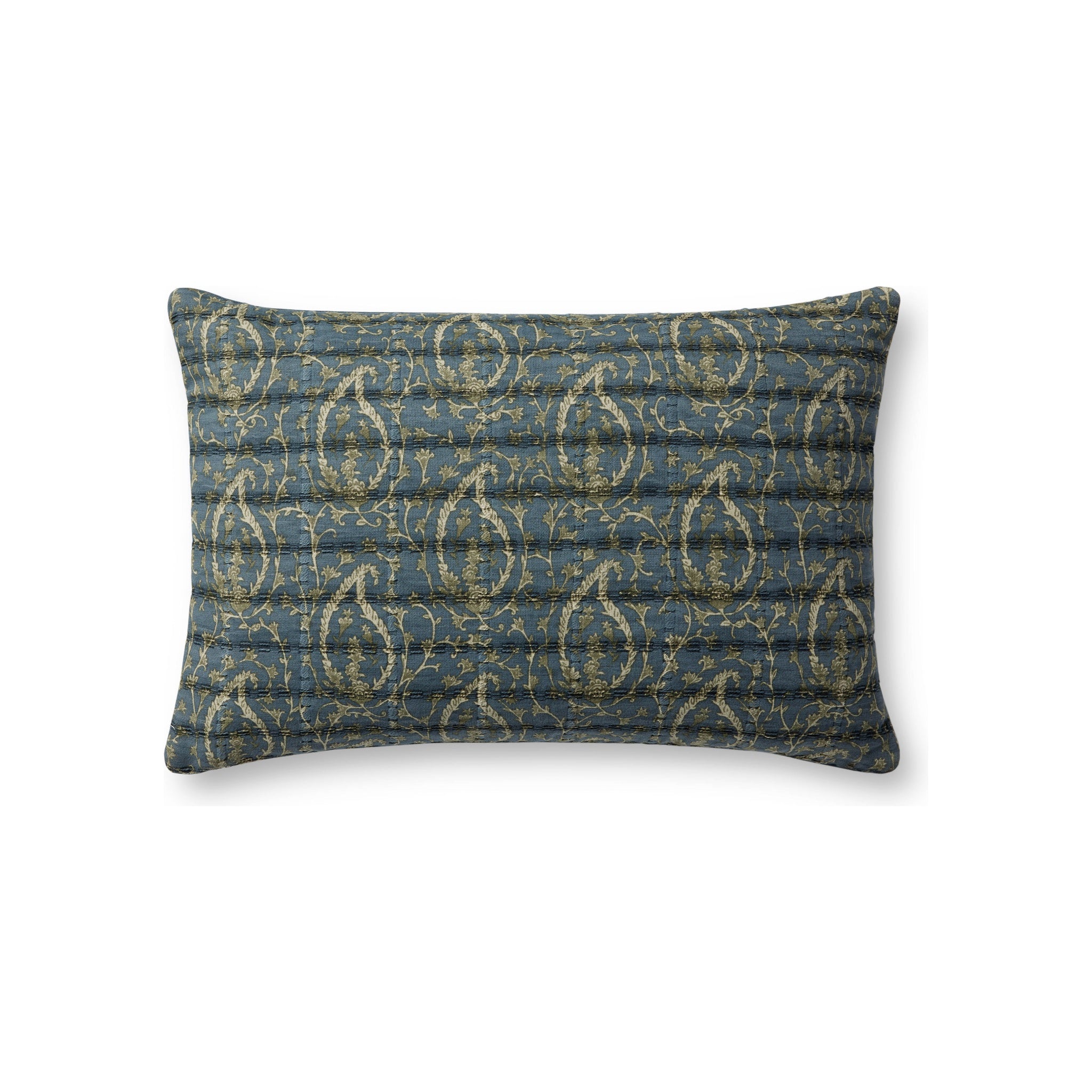 Jean Stoffer x Loloi Paisley Pillow, 13" x 21" Cover Only