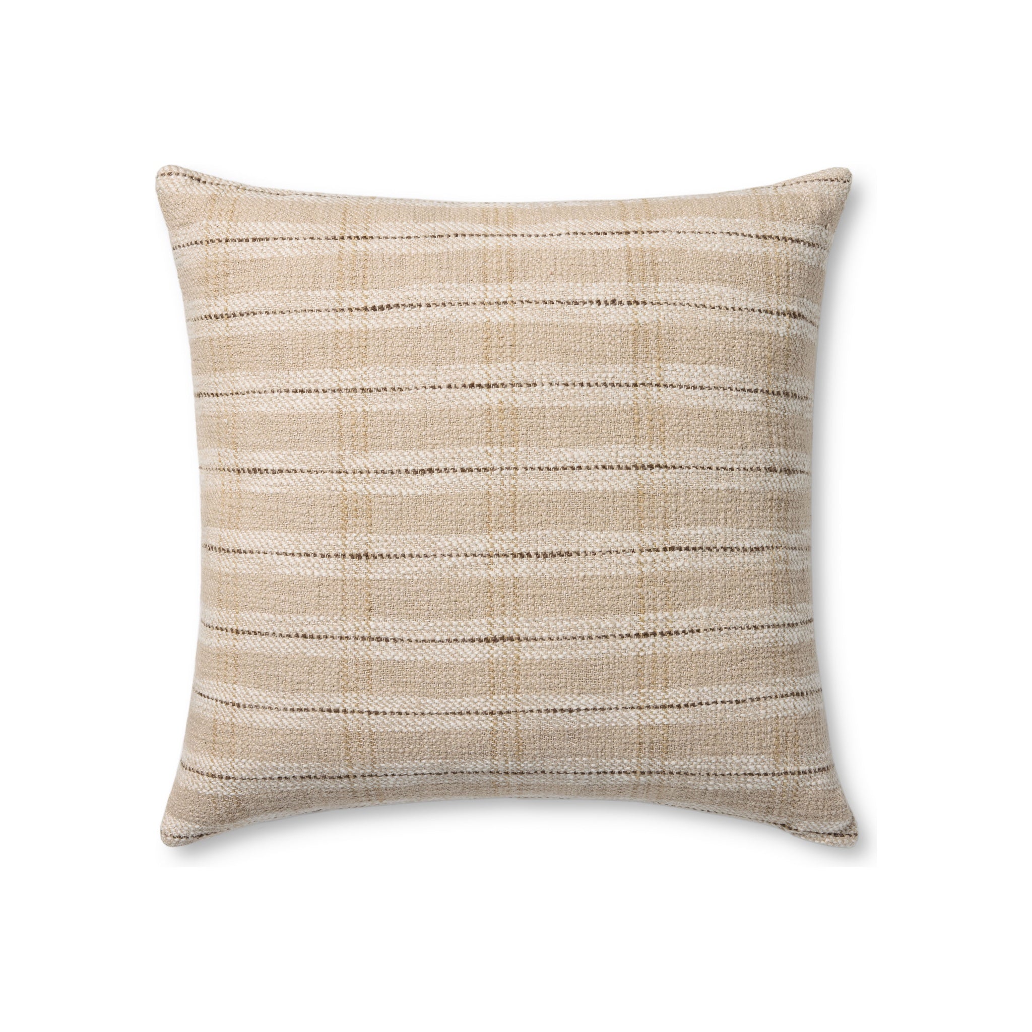 Amber Lewis x Loloi Stockton Pillow Throw Pillows Loloi Sand / Multi 22x22 Cover Only
