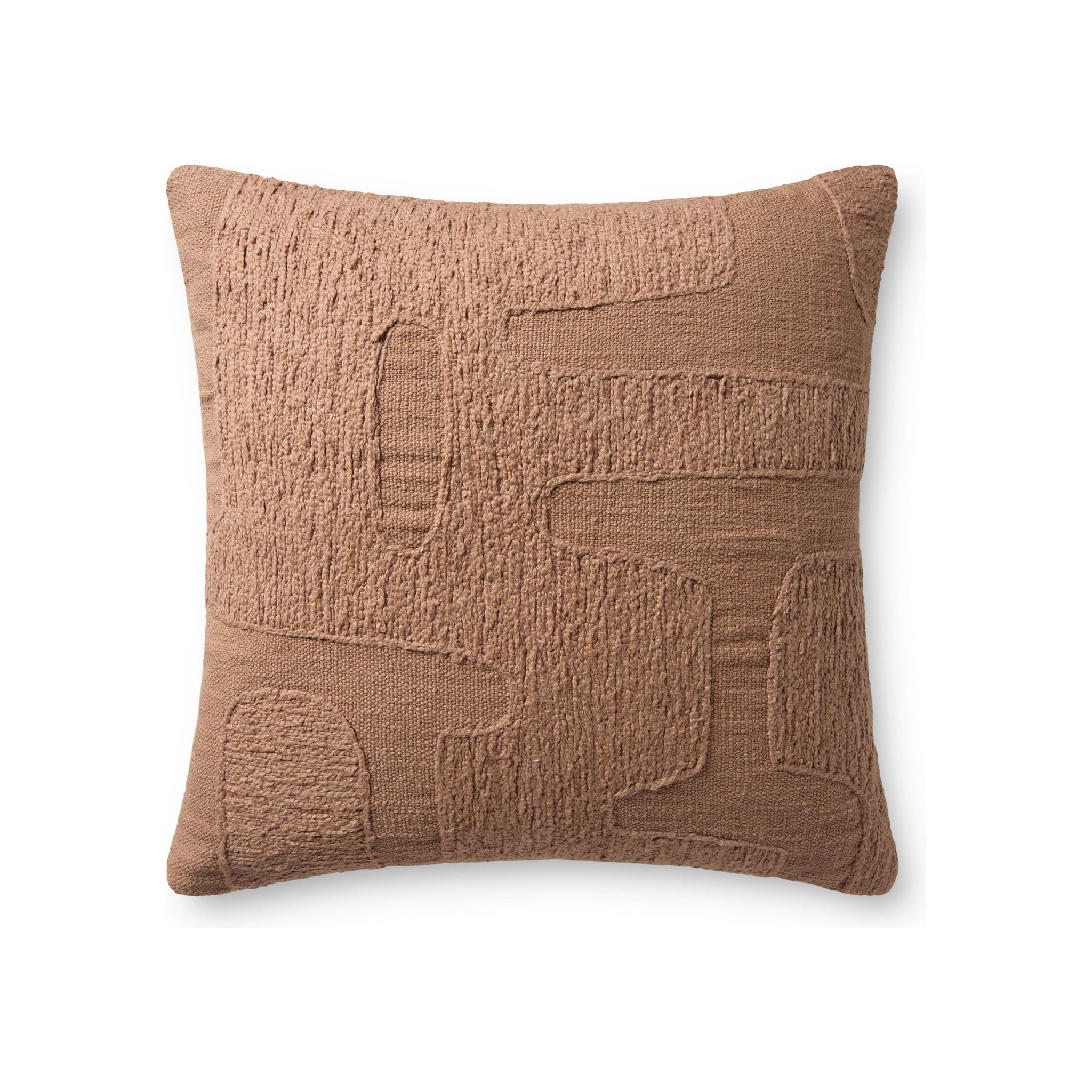 Brigette Romanek x Loloi Calliope Pillow Throw Pillows Loloi Blush 22" x 22" Cover Only