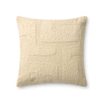 Brigette Romanek x Loloi Calliope Pillow Throw Pillows Loloi Ivory 22" x 22" Cover Only