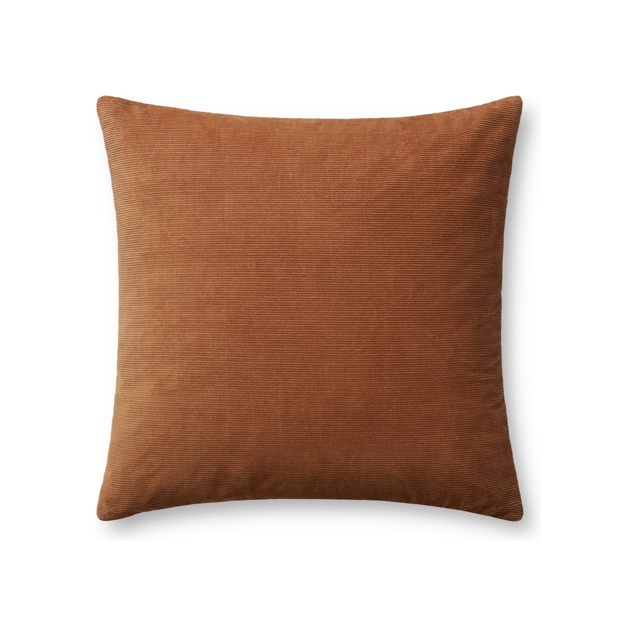 Magnolia Home by Joanna Gaines x Loloi Beatrice Pillow, Copper 22" x 22" Cover Only