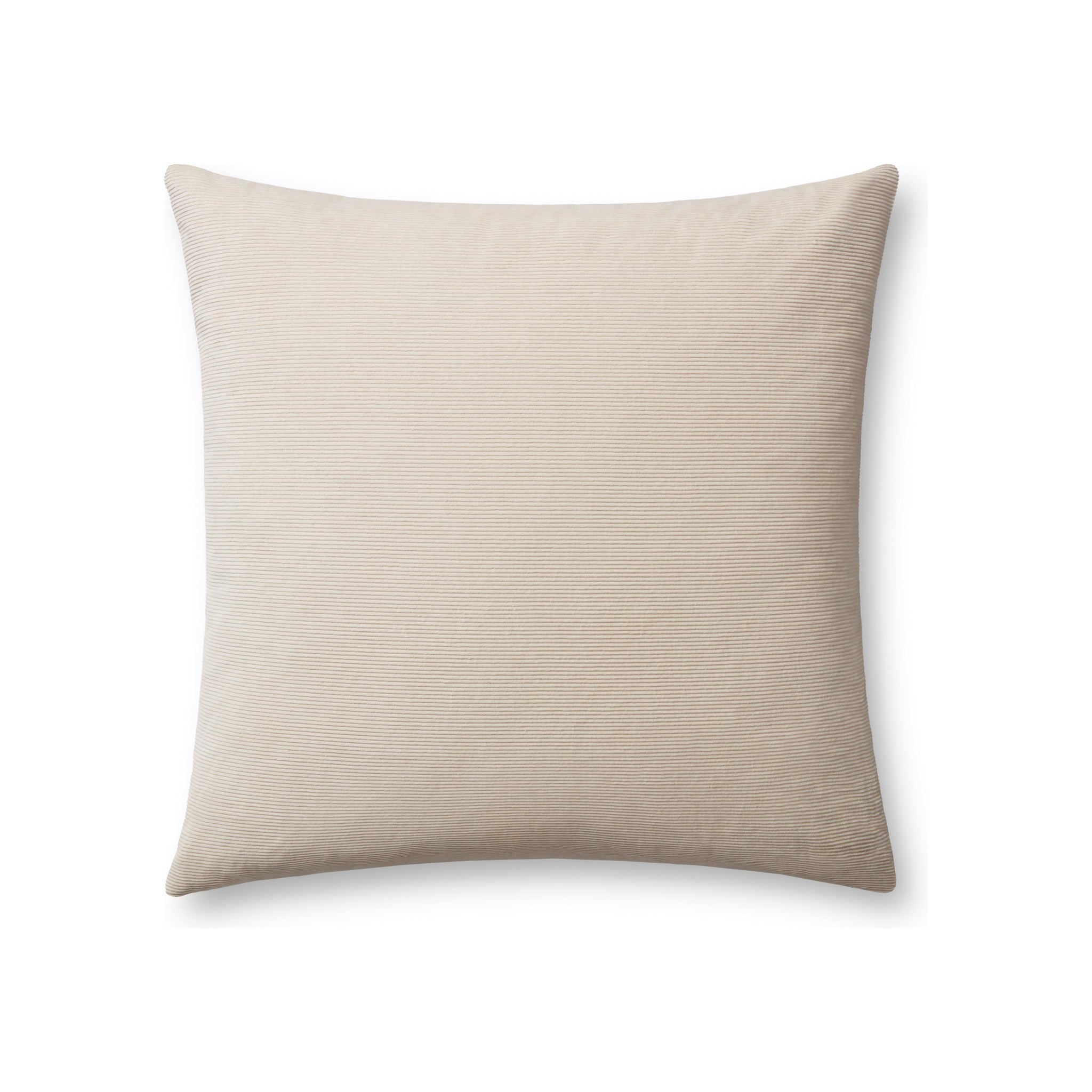 Magnolia Home by Joanna Gaines x Loloi Beatrice Pillow, Ivory 22" x 22" Cover Only