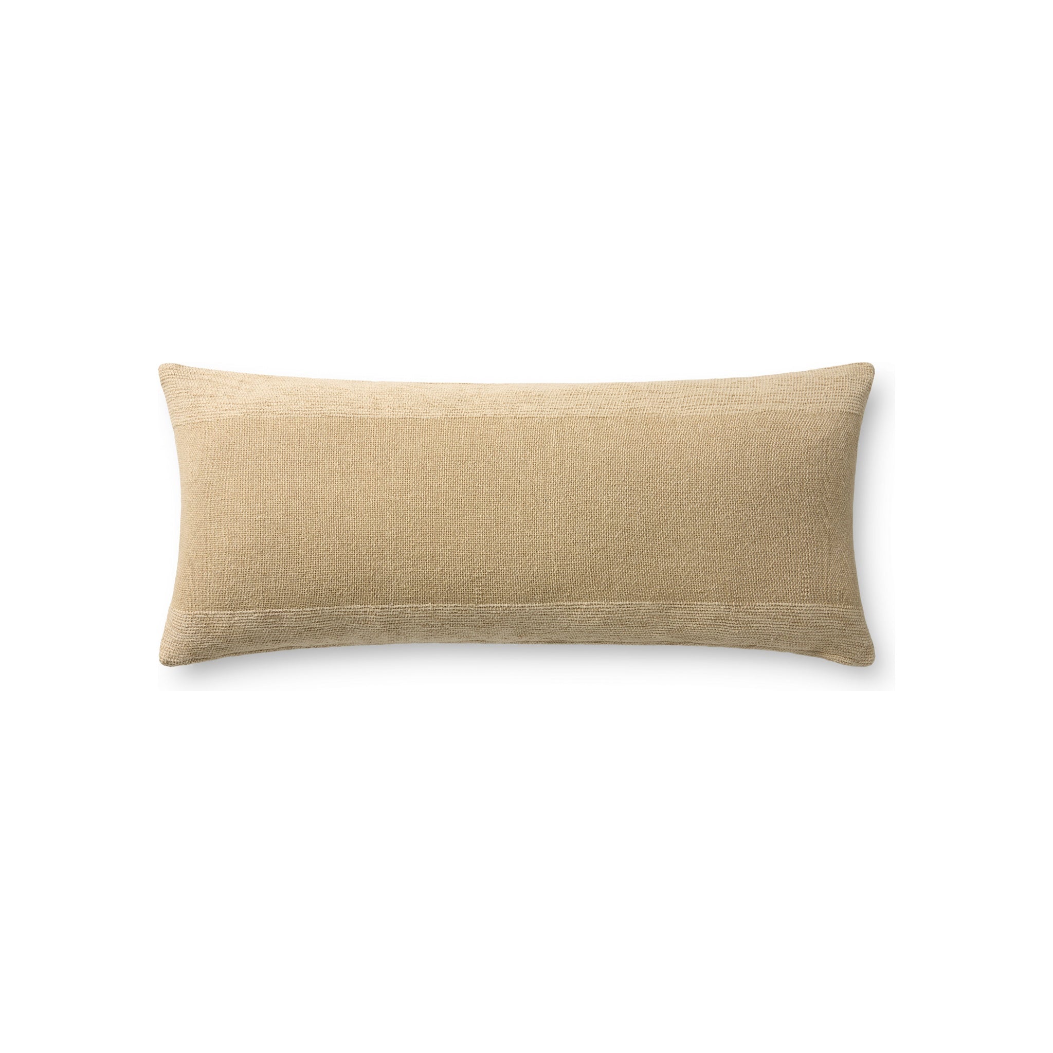 Leanne Ford x Loloi Medlock Pillow, Beige 13" x 35" Cover Only