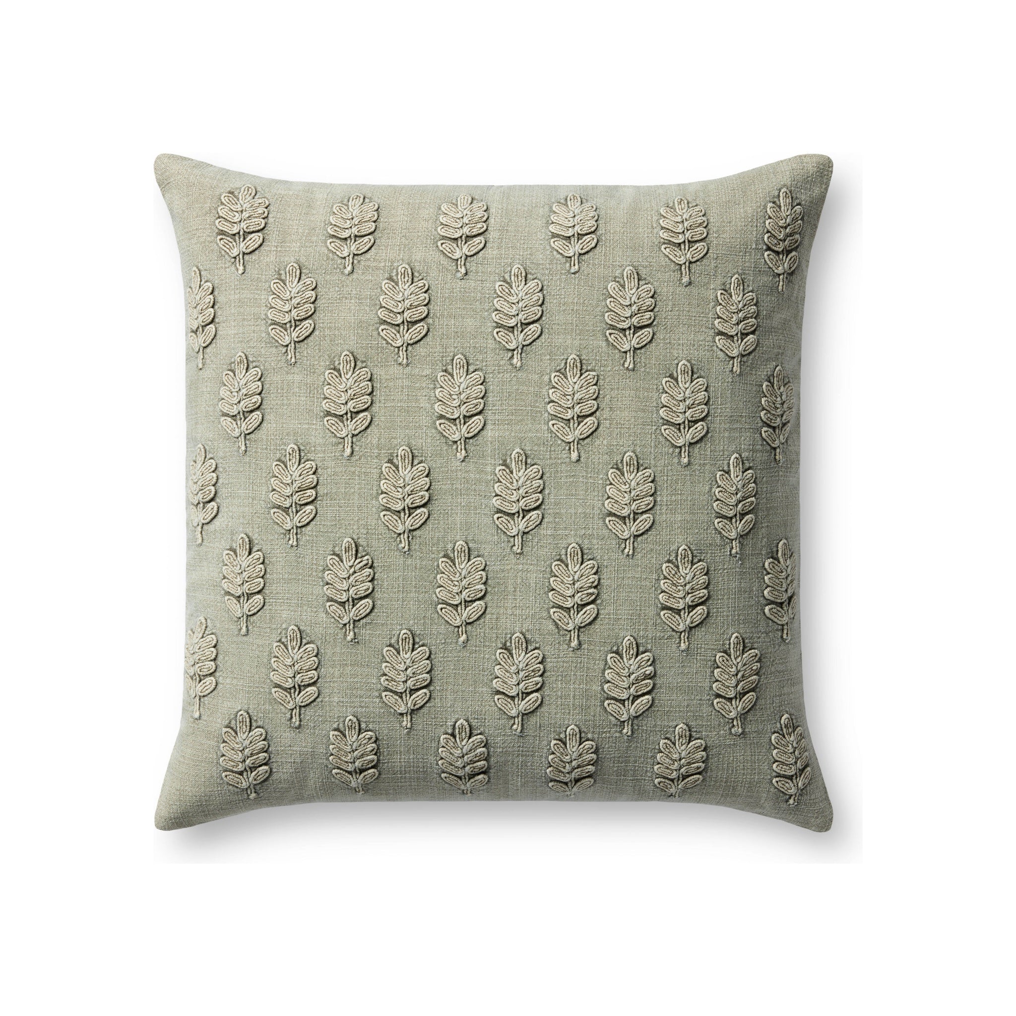 Magnolia Home by Joanna Gaines x Loloi Rosalie Pillow, 18" x 18" Cover Only