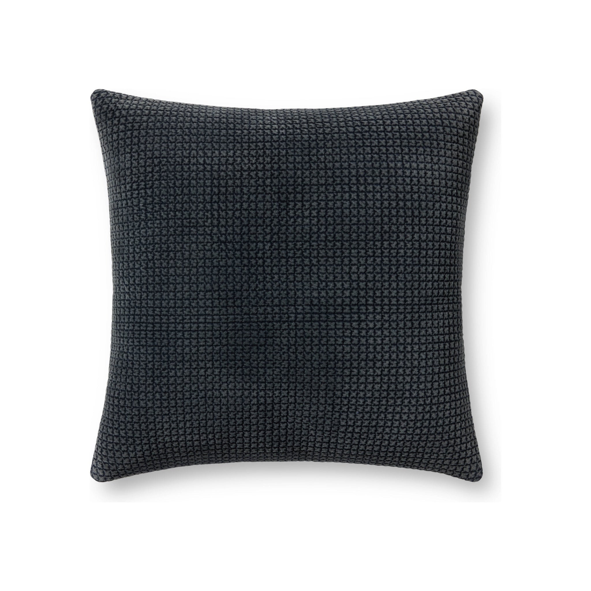 Loloi Dancy Pillow, Dark Navy 22" x 22" Cover Only