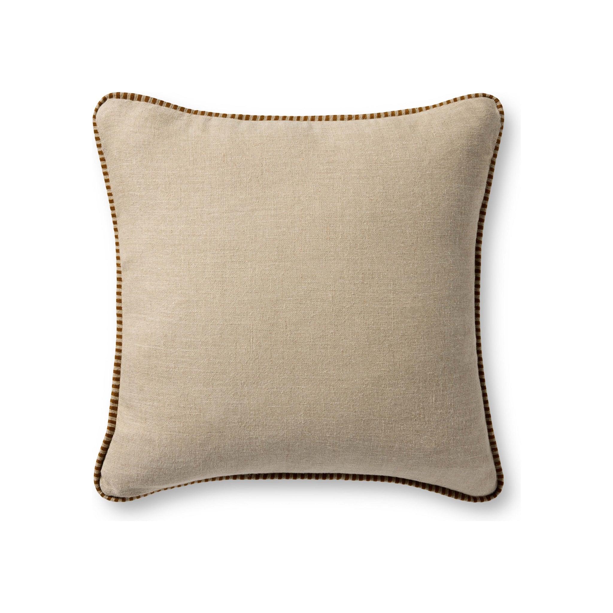 Loloi Loretta Pillow, Mustard 22x22 Cover Only