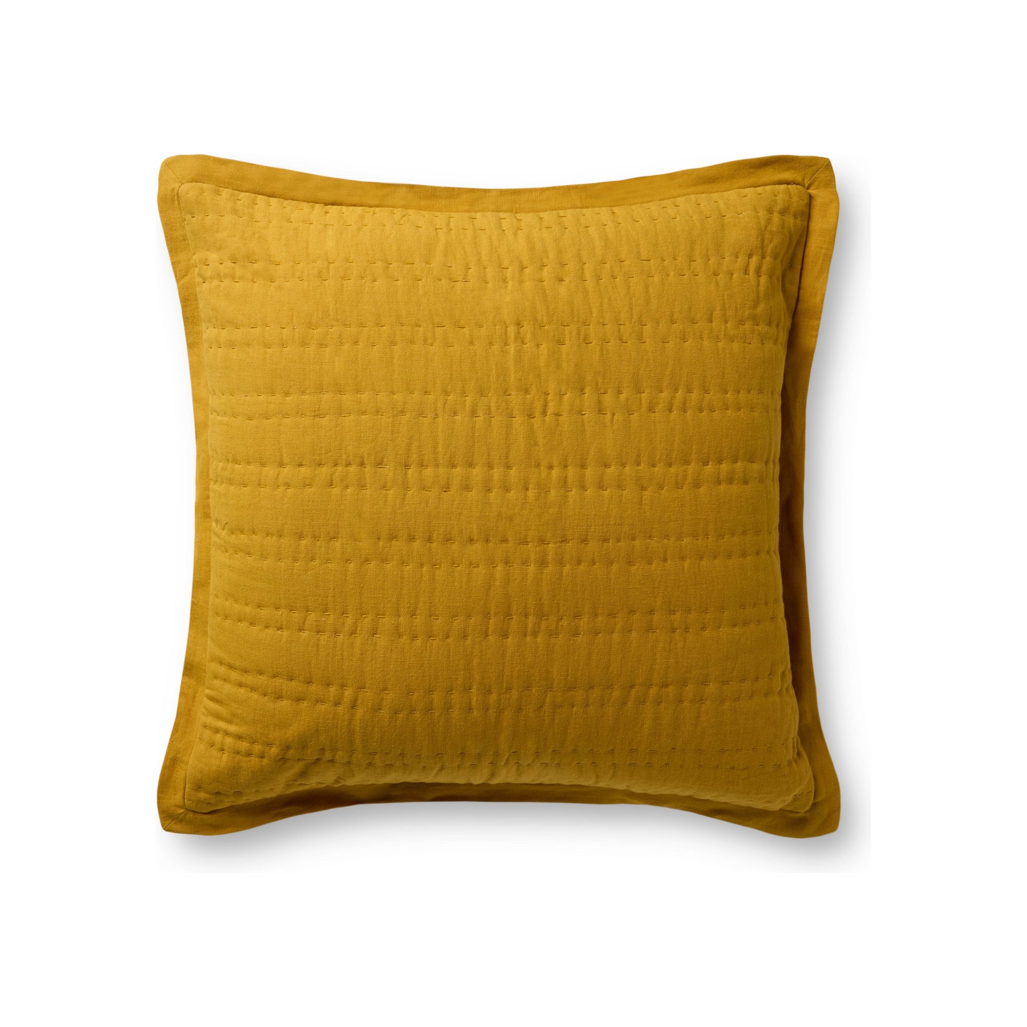 Loloi Jenkins Pillow, Yellow 22x22 Cover Only