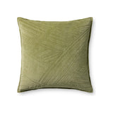 Brigette Romanek x Loloi Blythe Pillow Throw Pillows Loloi Green 26" x 26" Cover Only