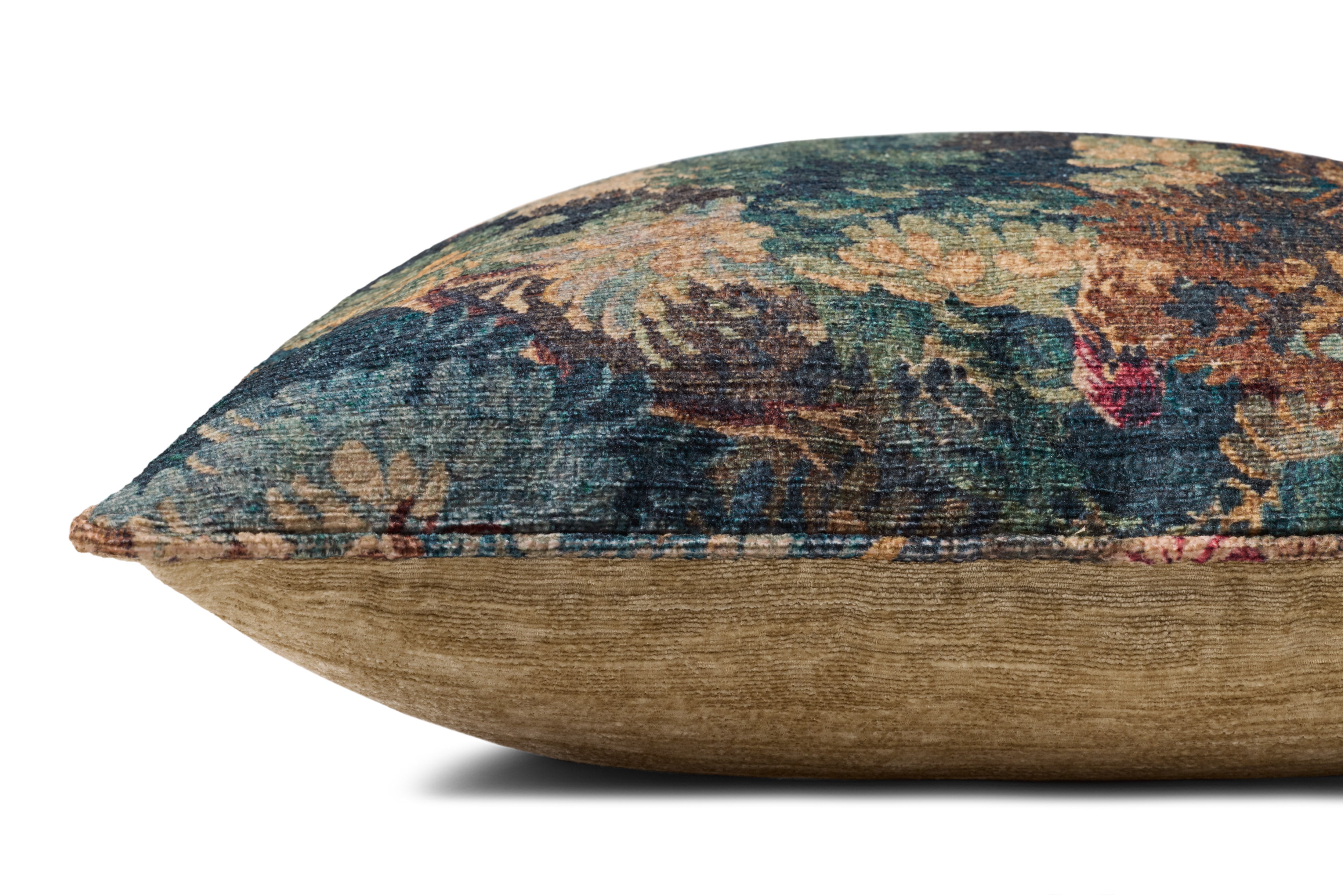 Loloi Evergreen Tapestry Pillow Throw Pillows Loloi