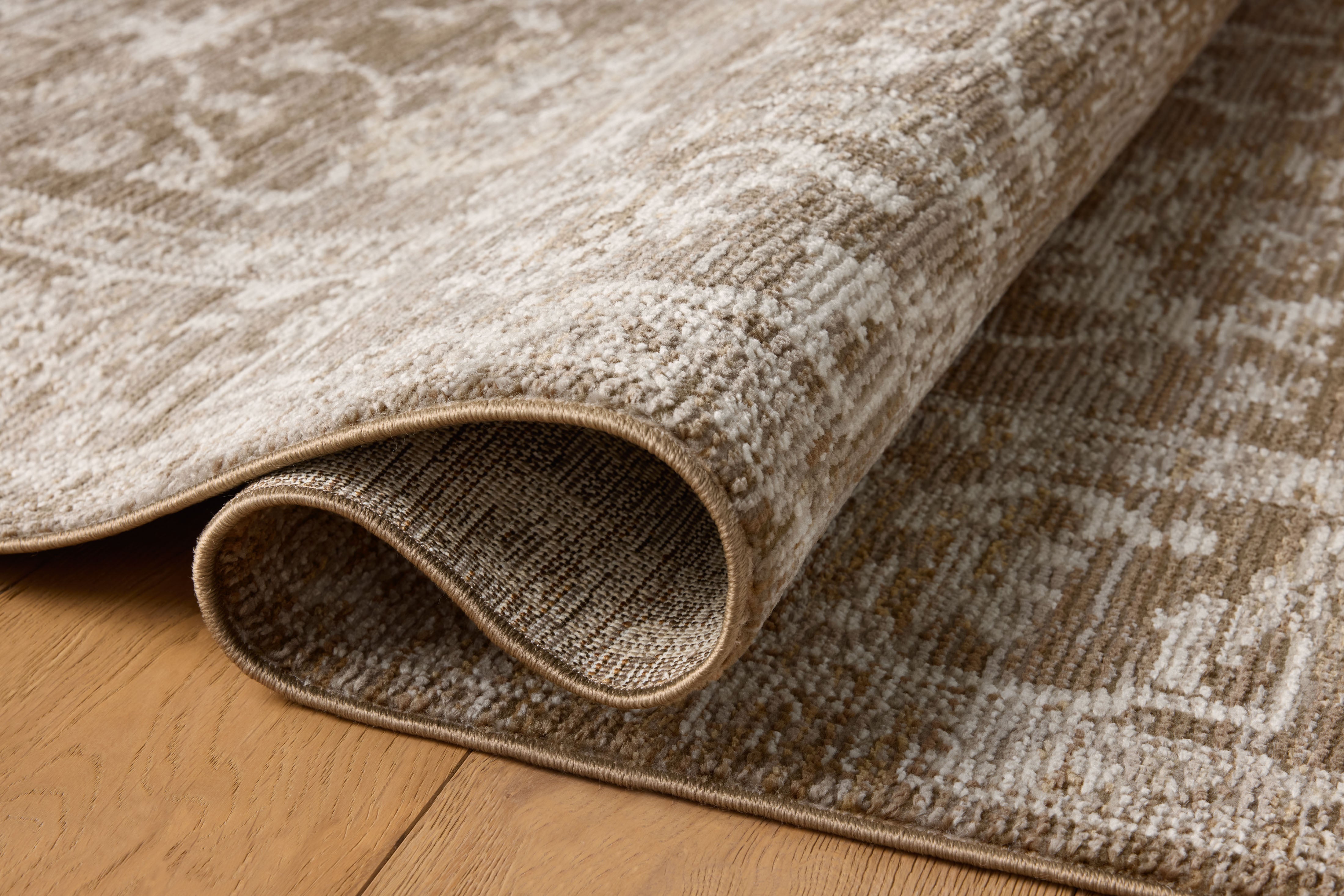 Magnolia Home by Joanna Gaines x Loloi Pace Bark / Natural Rug RUGS - synthetic Loloi 18" x 18" sample