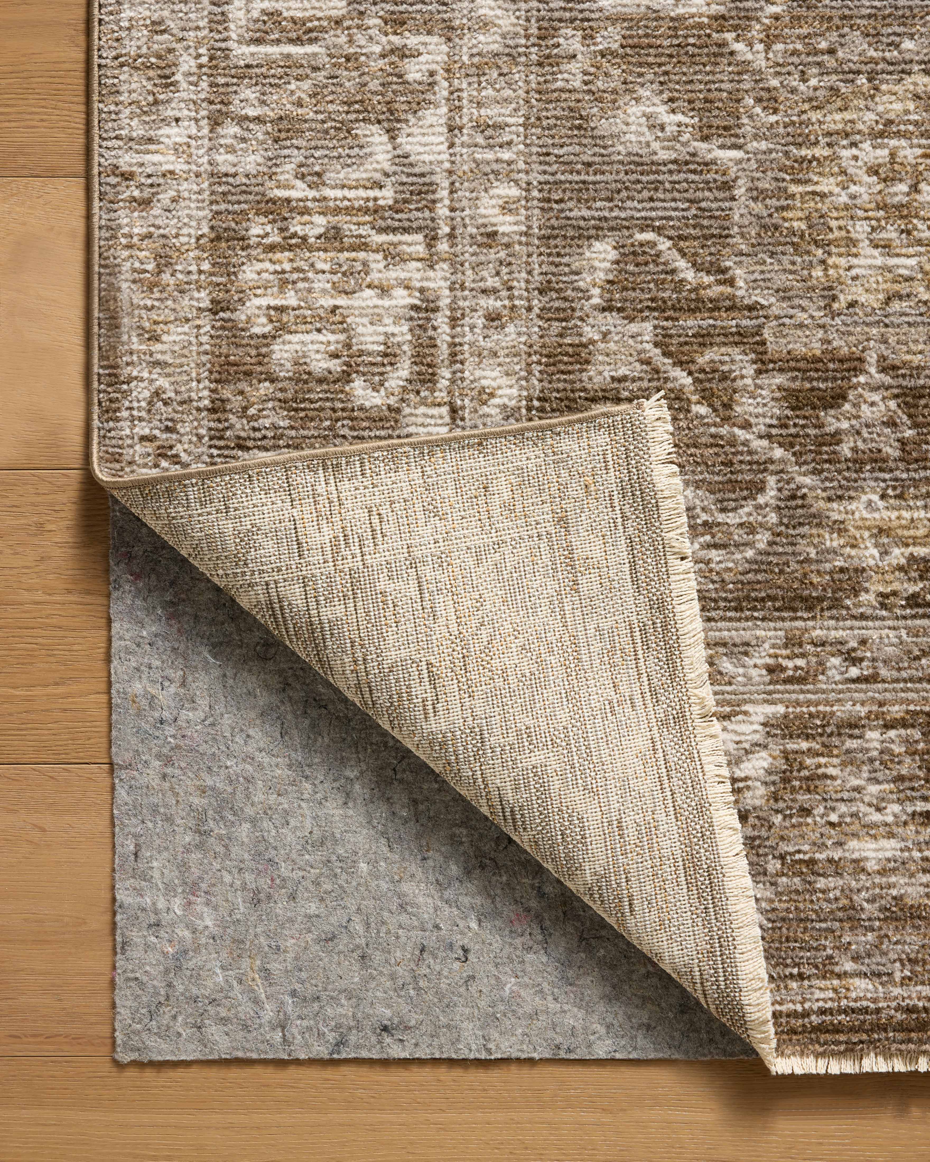 Magnolia Home by Joanna Gaines x Loloi Pace Bark / Natural Rug RUGS - synthetic Loloi 18" x 18" sample
