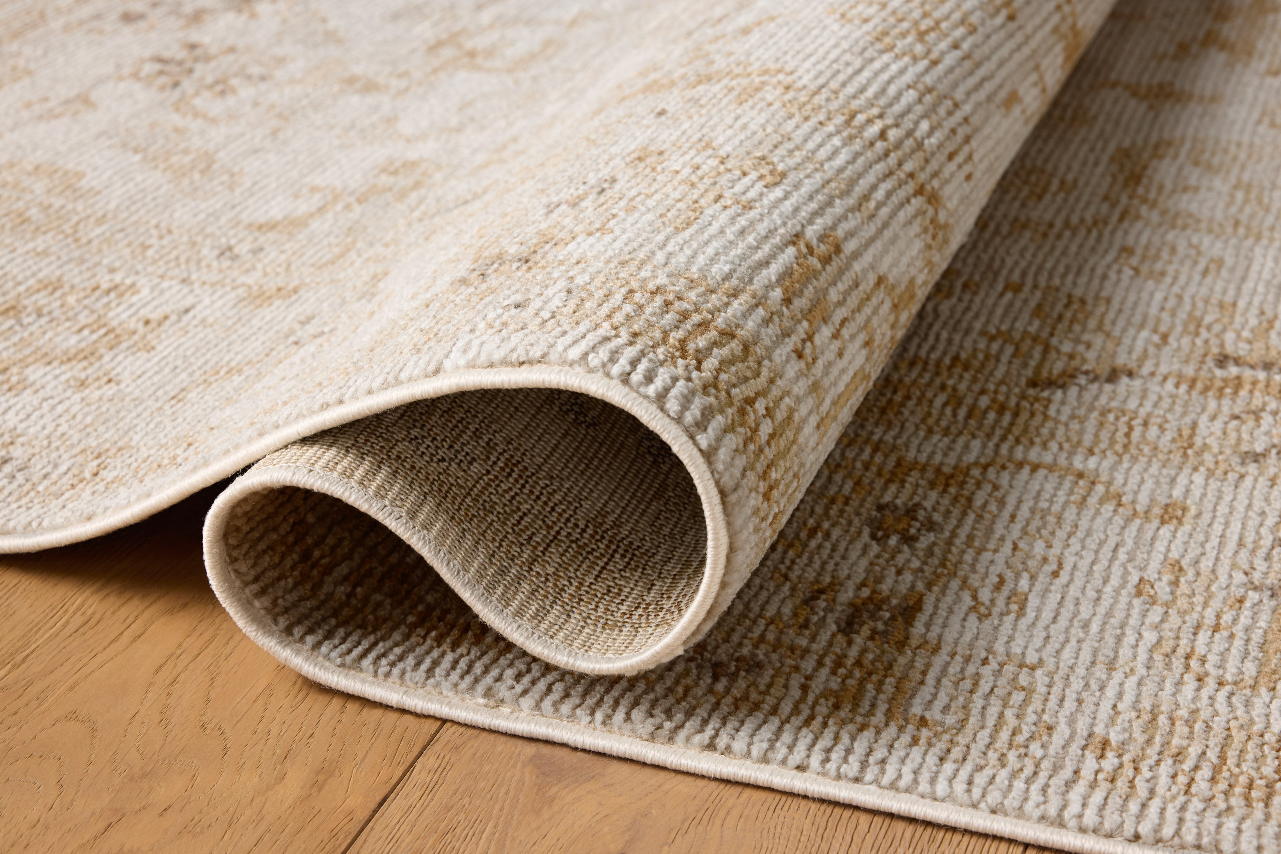 Joanna Gaines x Loloi Pace Natural / Gold Rug RUGS - synthetic Loloi