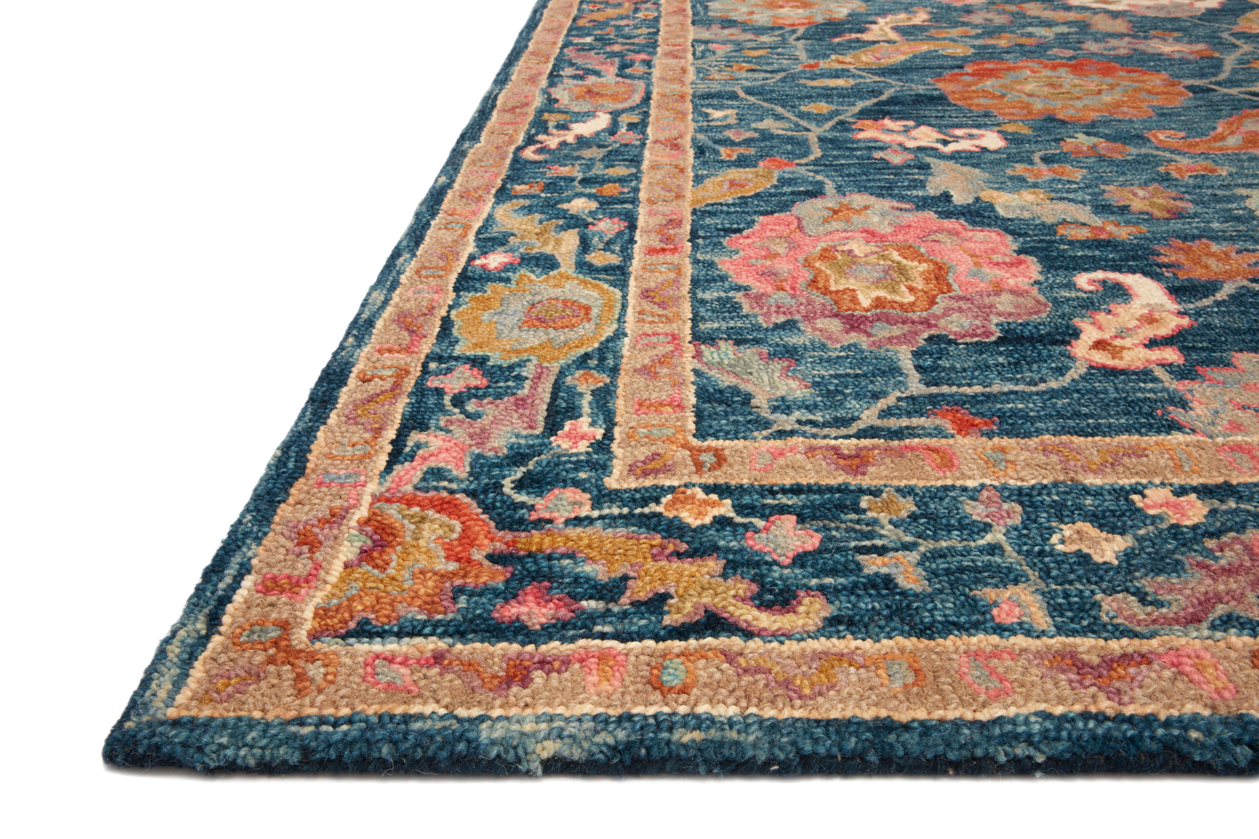 Loloi Padma Marine / Multi Rug RUGS - wool Loloi