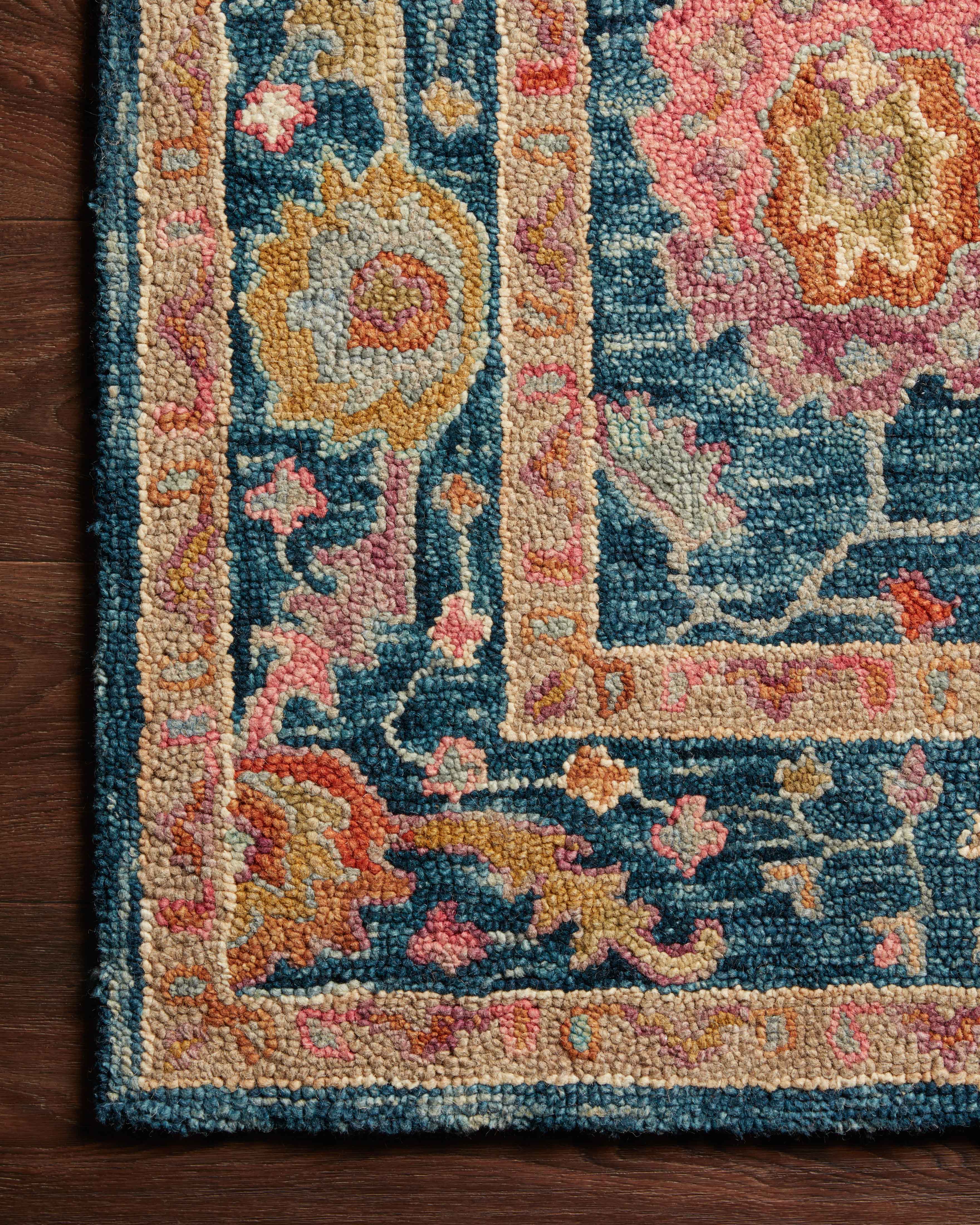Loloi Padma Marine / Multi Rug RUGS - wool Loloi