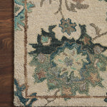 Loloi Padma Ivory / Blue Rug RUGS - wool Loloi