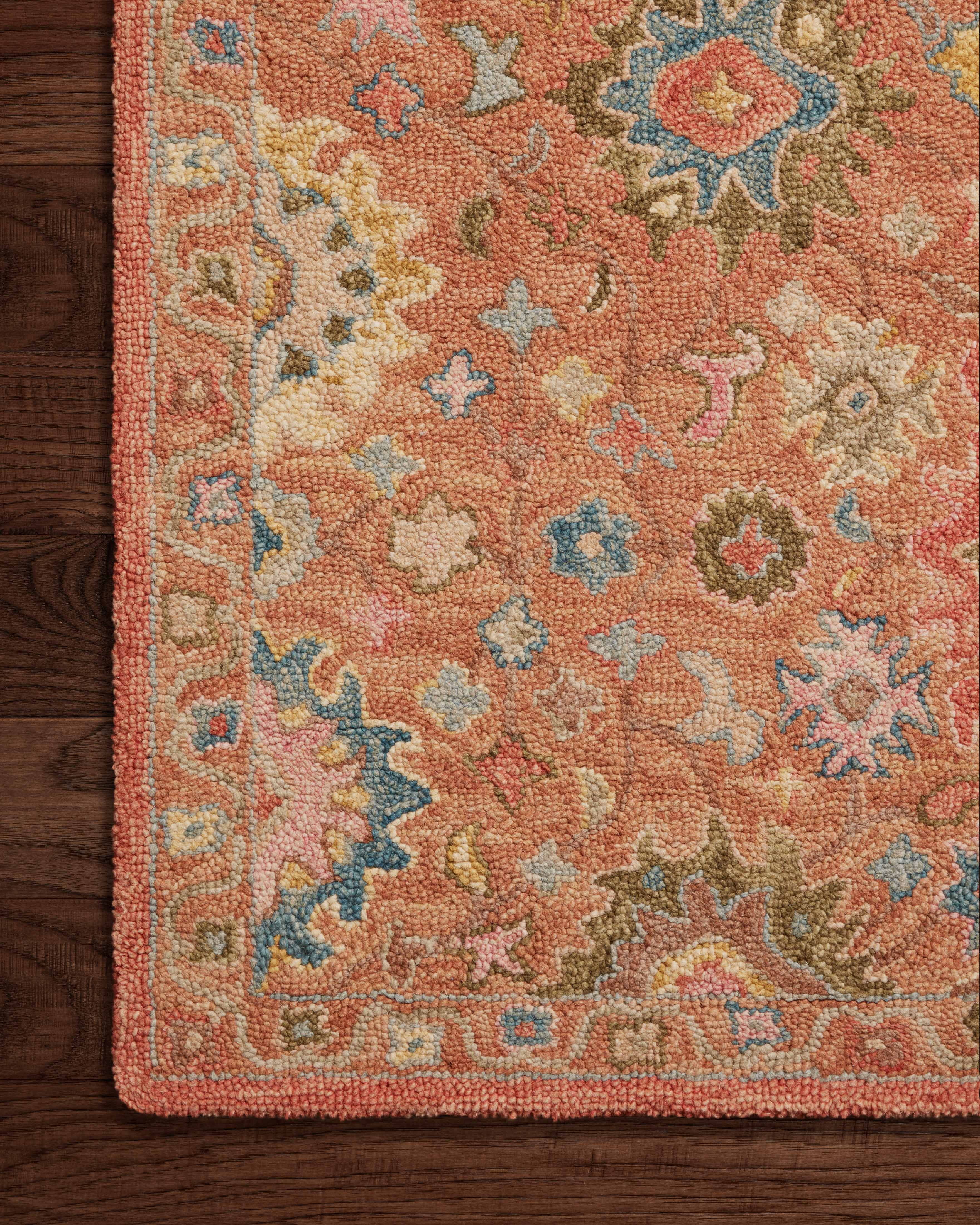 Loloi Padma Terracotta / Multi Rug RUGS - wool Loloi
