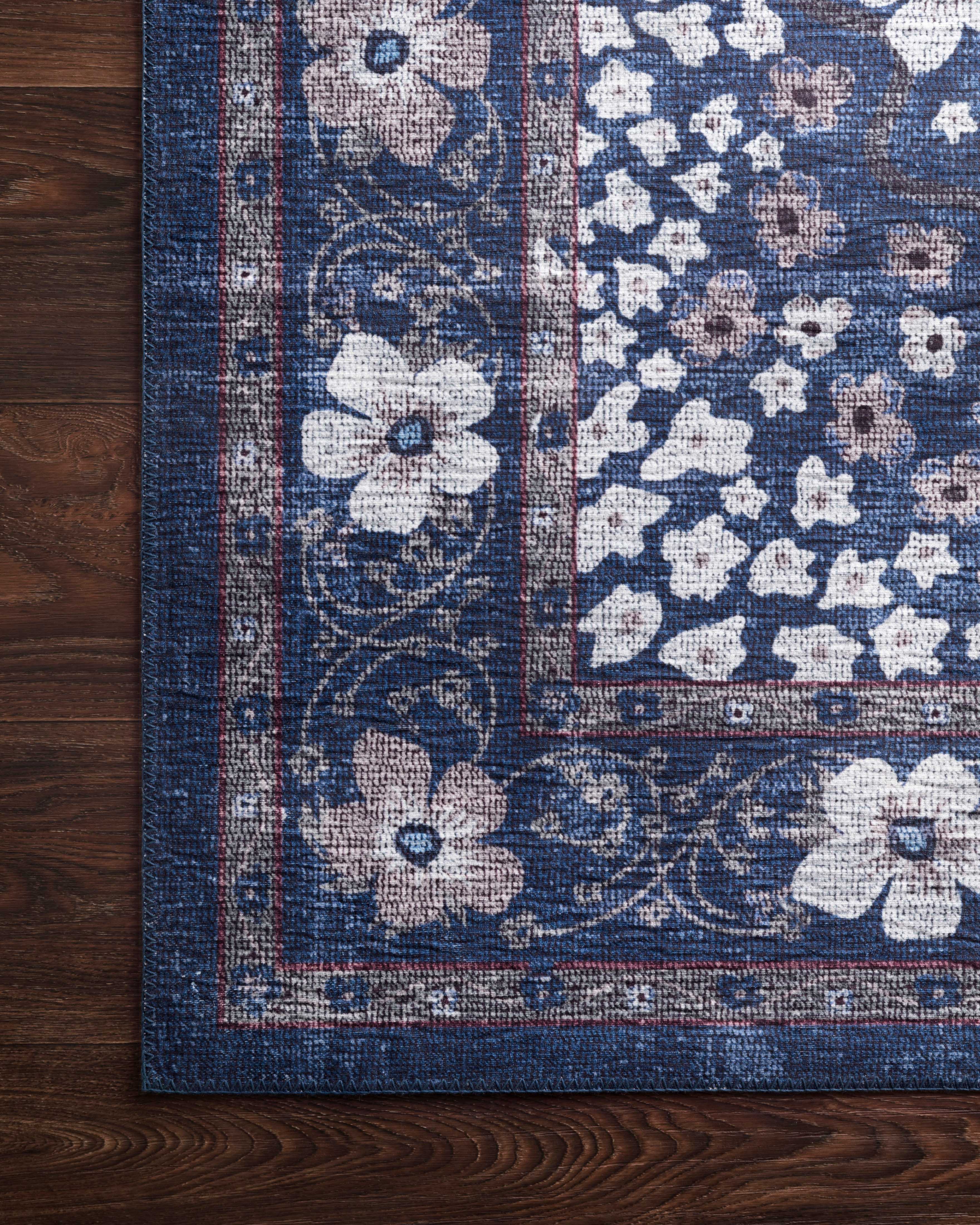 Rifle Paper Co. x Loloi Palais Navy Rug 2-patterned rugs Loloi