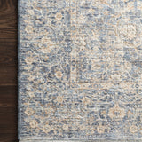 Loloi Pandora Blue / Gold Rug No.1 RUGS - synthetic Loloi
